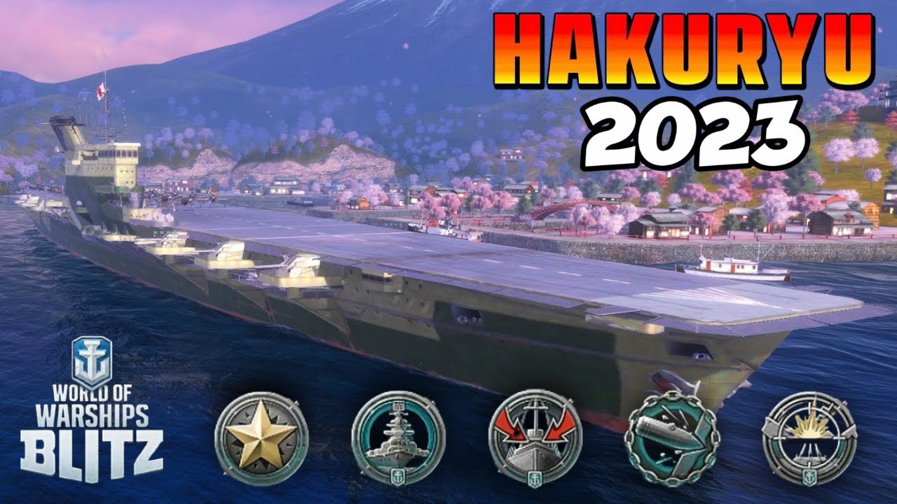 Hakuryu 2023 in World of Warships Blitz