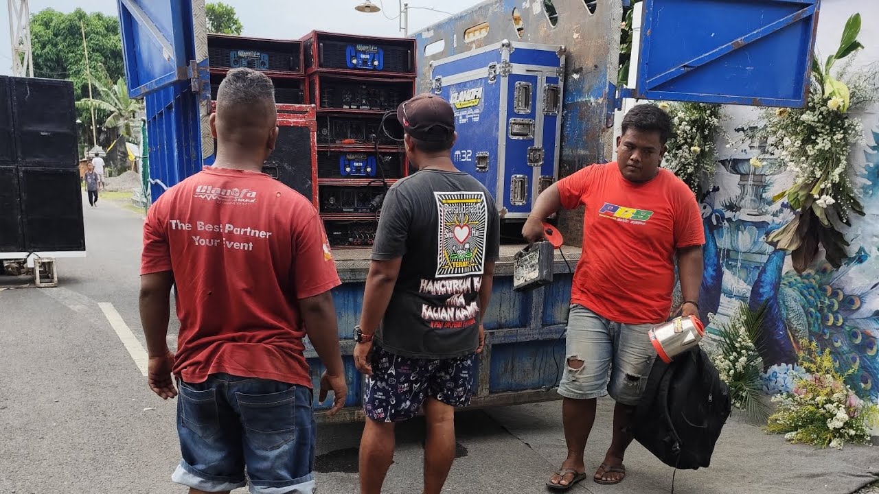 SANGAR hajatan lebih dari dua rental sound buat jadul OM DESITA jaduL 