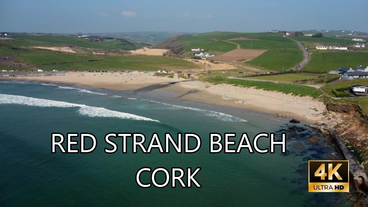 Red Strand Beach, County Cork, Ireland - 4K DJI mini 2 Drone Footage