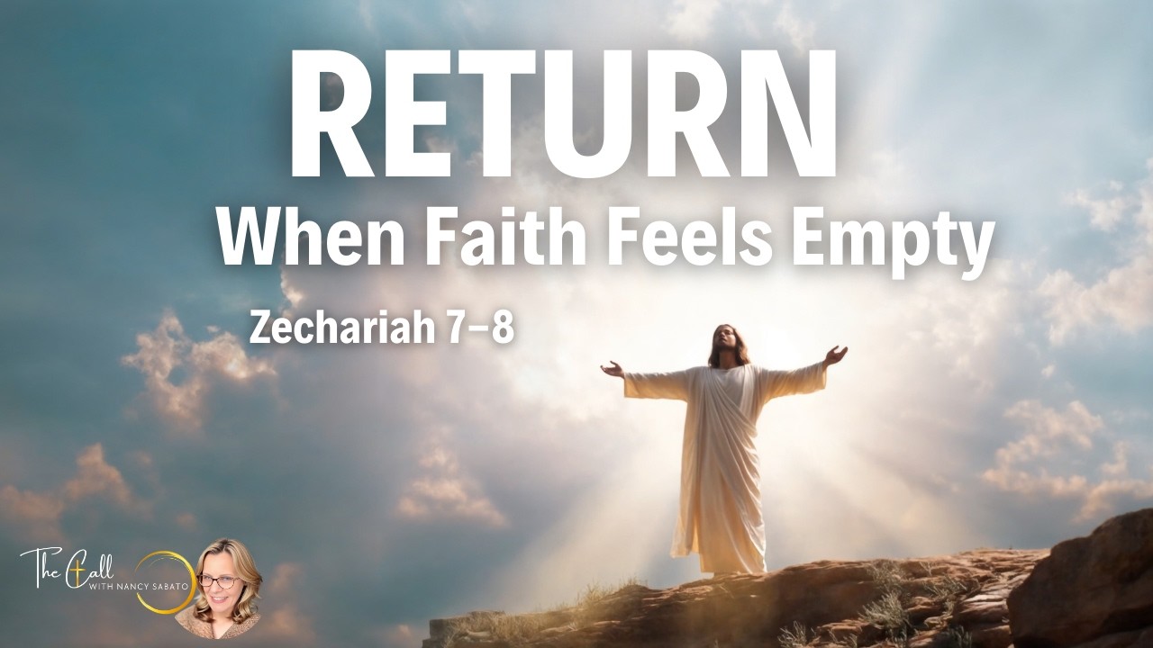 HEART Over Habit – What Zechariah 7–8 Reveals About True Worship #jesus