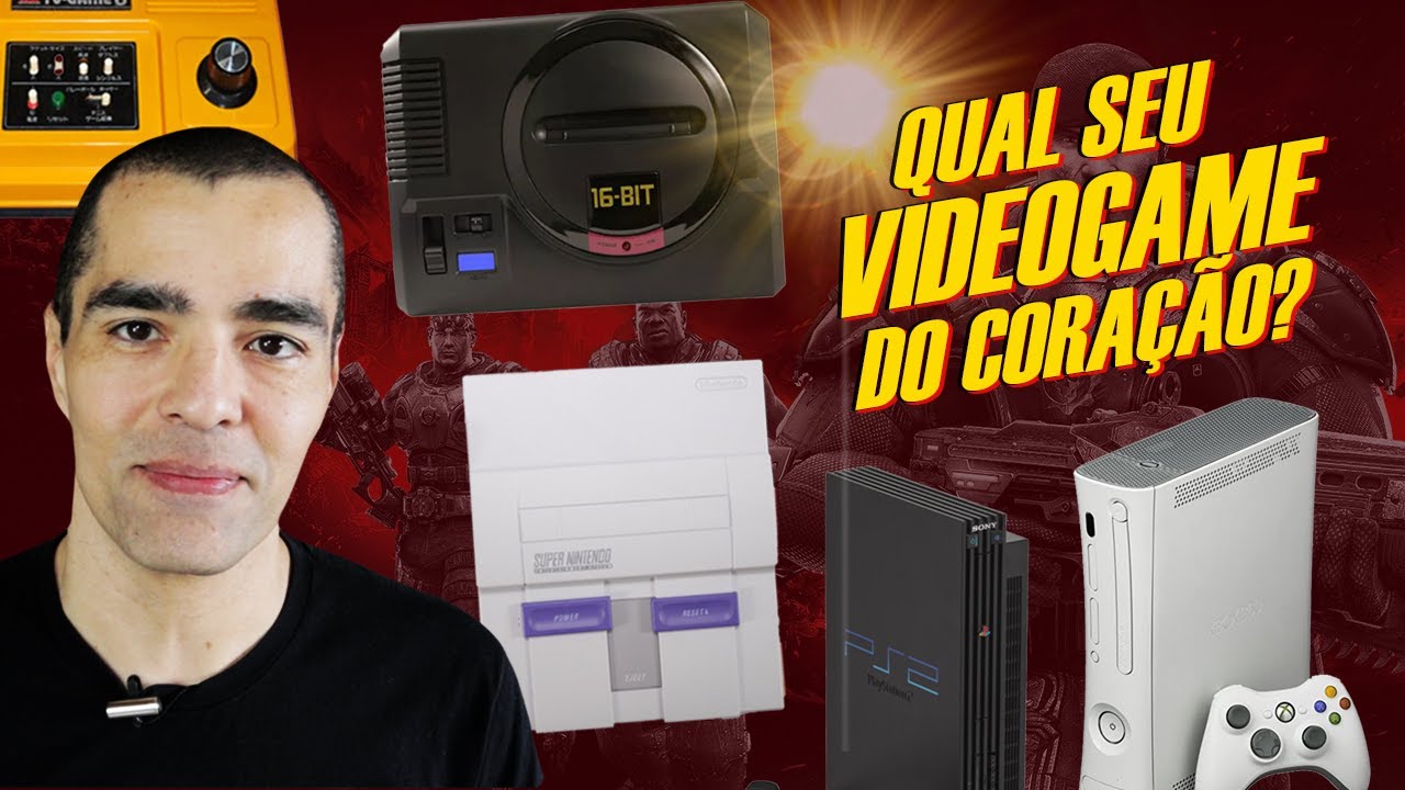 A História das Gerações dos Videogames! Qual seu videogame do coração?  Aperte Start Vlogs
