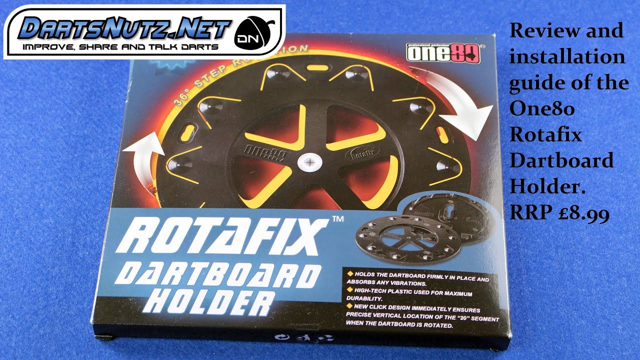 Обзор и руководство по установке держателя для дротиков One80 Rotafix