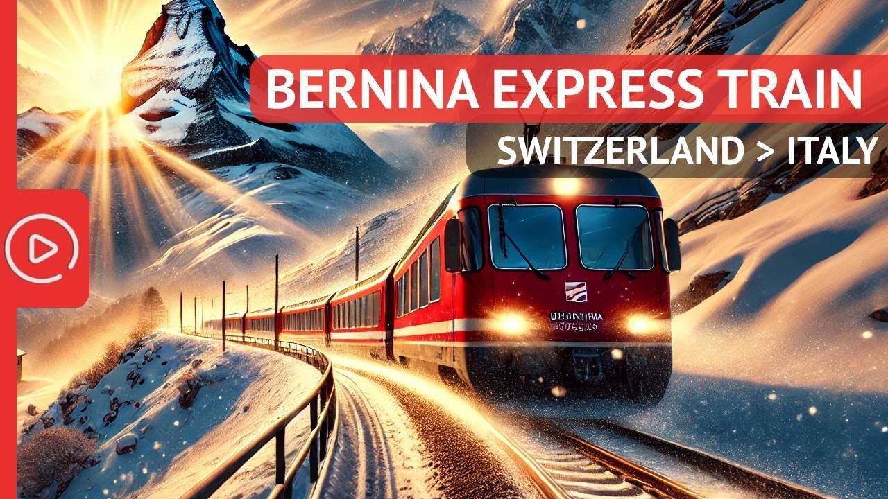 The Bernina Express | Switzerland - Italy | World's Most Beautiful Snow Train