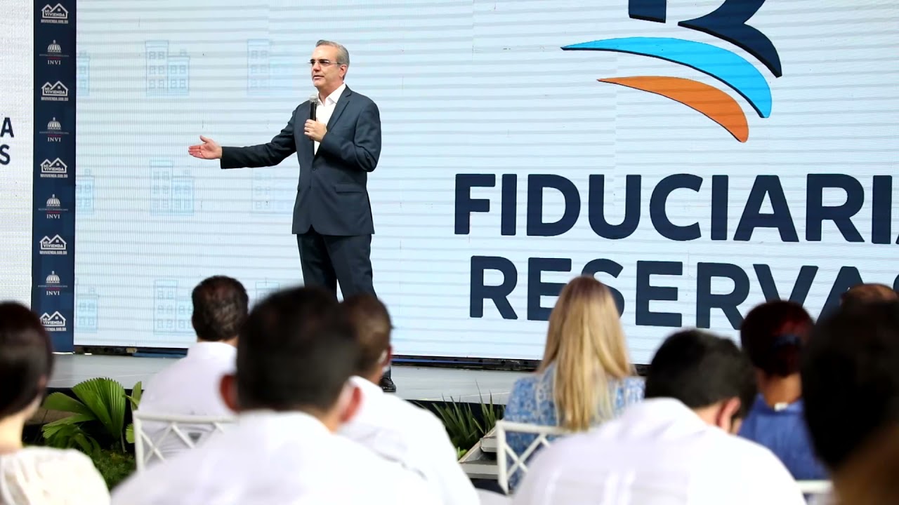 Presidente Luis Abinader - Discurso Plan Mi Vivienda