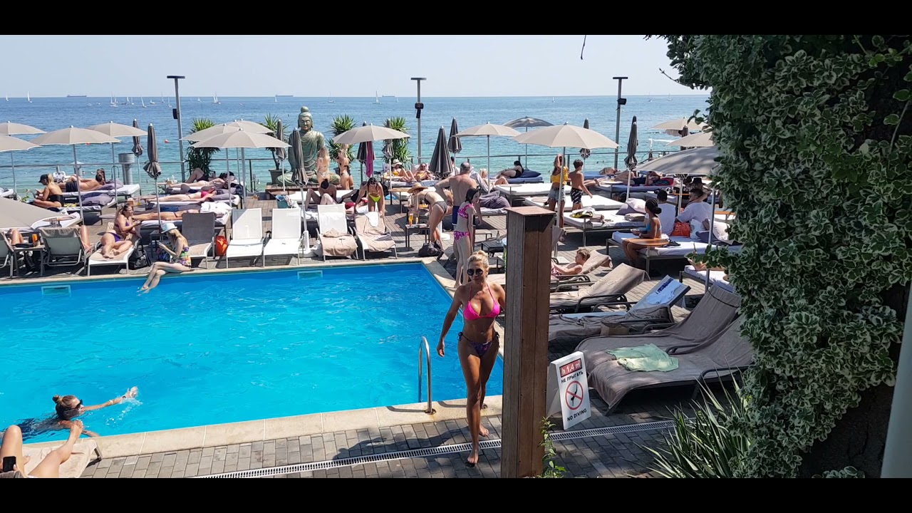 Одесса , пляж - клуб Buddha Beach , вход 300 грн , на весь день