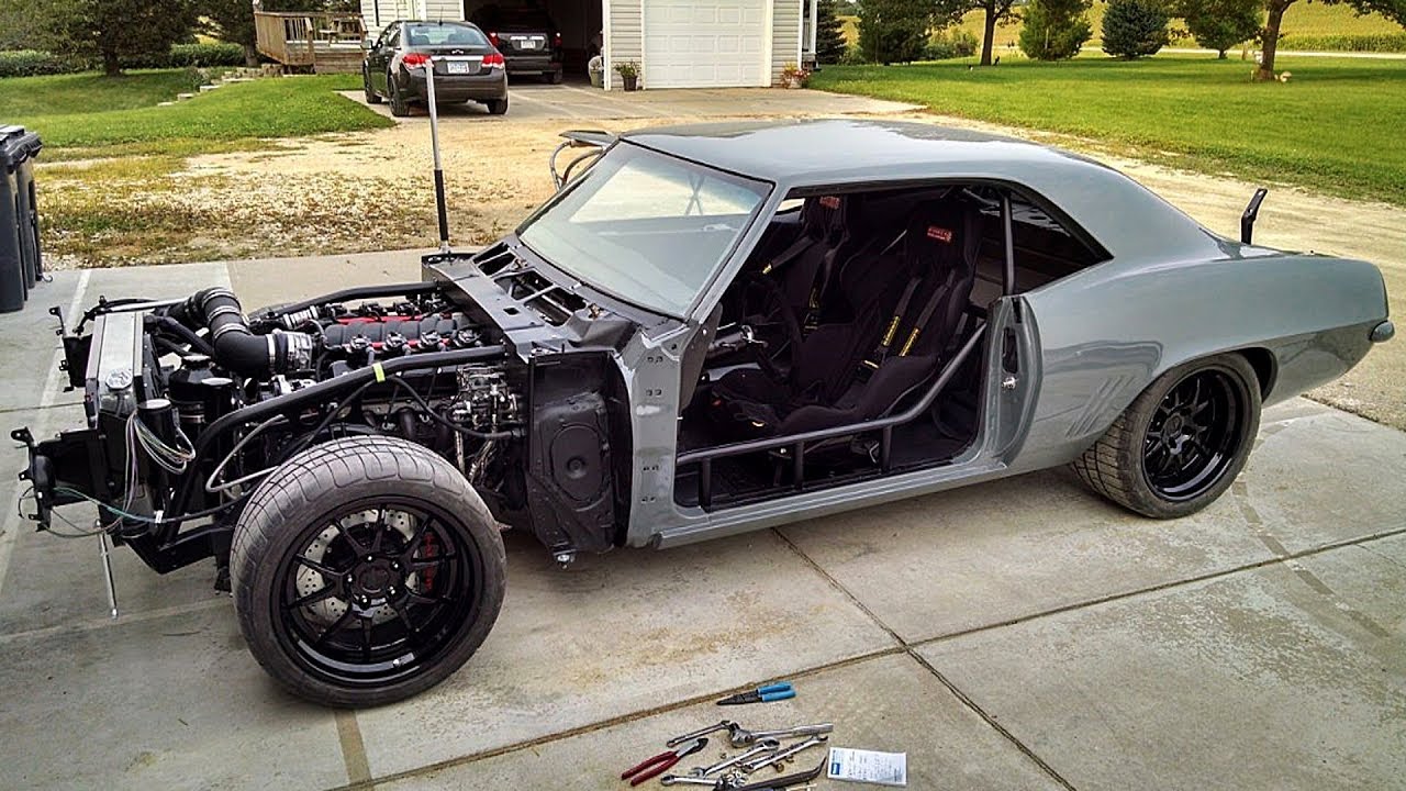 1969 Chevrolet Camaro LS7 Z28 Carbon Fiber Build Project