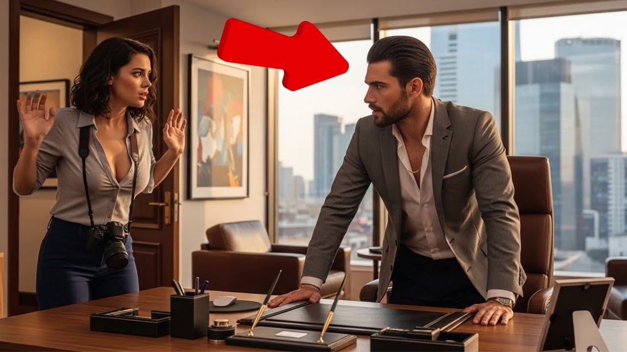 She Ran Into the Mafia Boss’s Office Fleeing Her Ex—He Stood Up and Took Control
