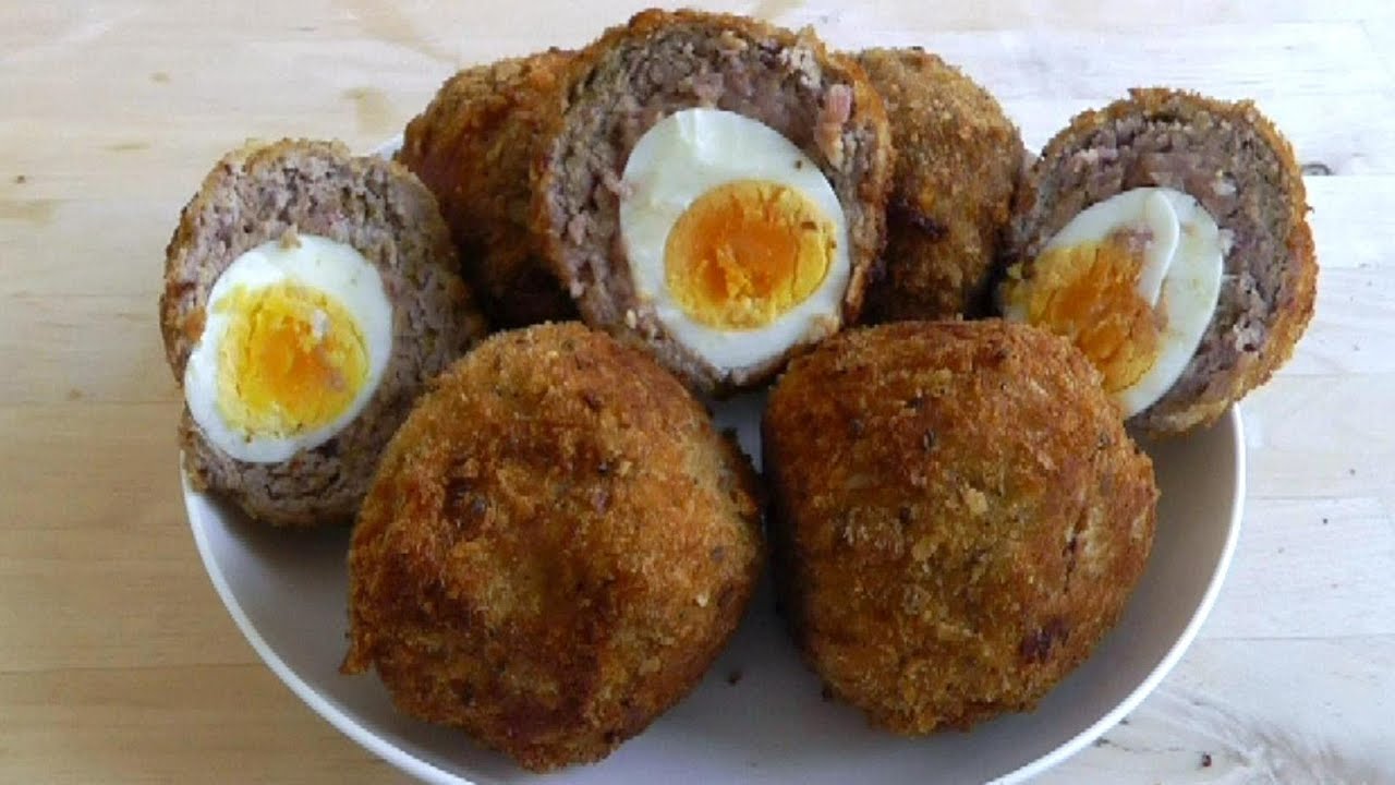 Curry Scotch Eggs pork & bacon or lamb mince Easy recipe Delicious!