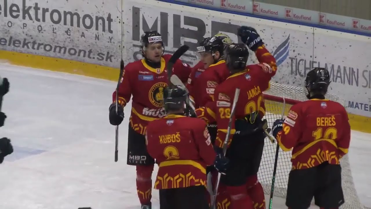 38. kolo HC MUŠLA Topoľčany - HC Nové Zámky 6:1(HIGHLIGHTY)