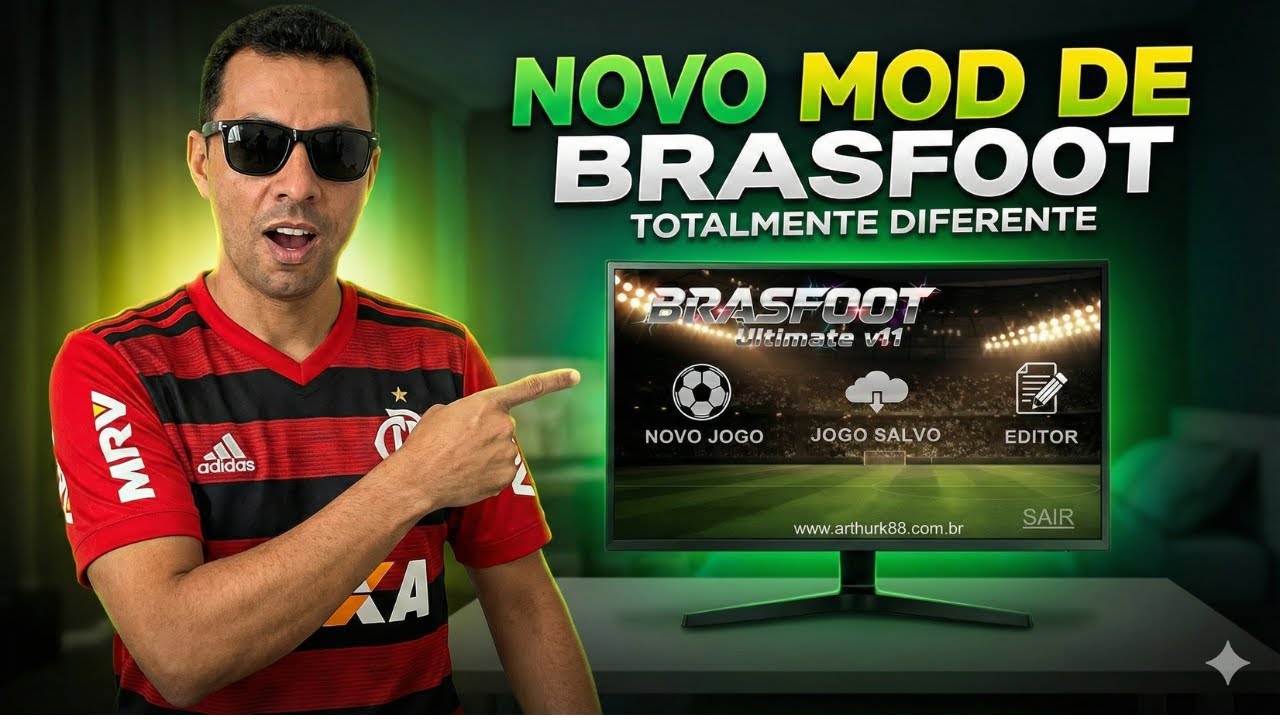 NÃO jogue BRASFOOT antes de ver esse VÍDEO | MOD INSANO |