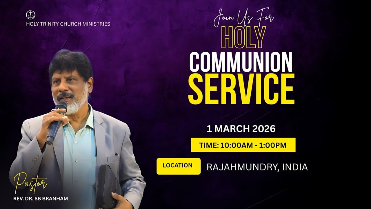 Holy Trinity Church Ministries, Bommuru, India is live!