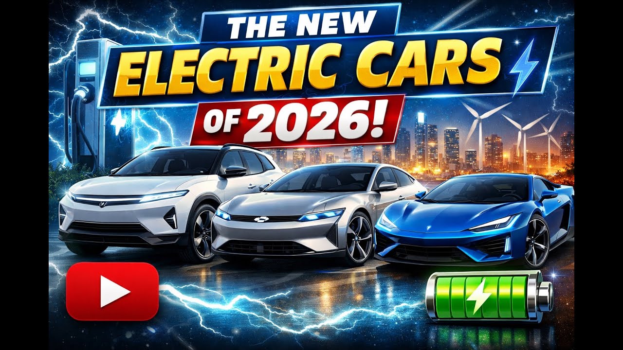 The New Electric Cars of 2026 | Future EVs You Need to See!