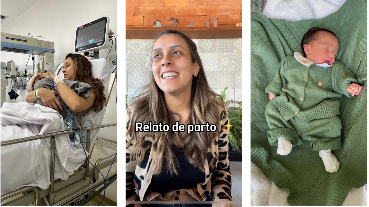 Meu Relato de parto ✨ | Parto Pélvico | SUS | Amparo Maternal