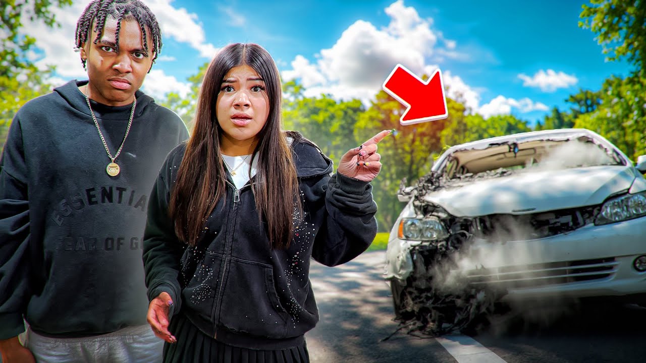 Я РАЗБИЛА МАШИНУ СВОЕГО ЛЮБИМОГО 😖 *у меня проблемы*