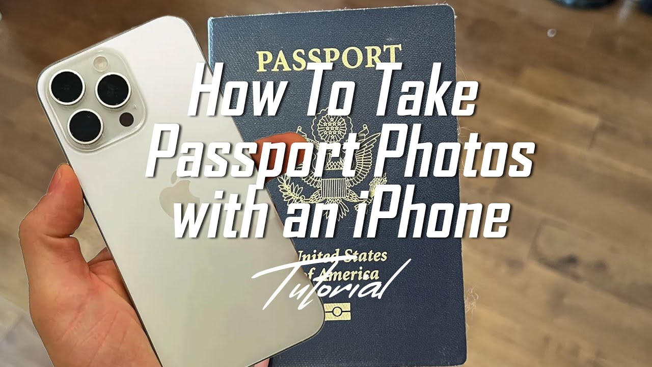 How To Take a U.S Passport Photo & Print with your iPhone