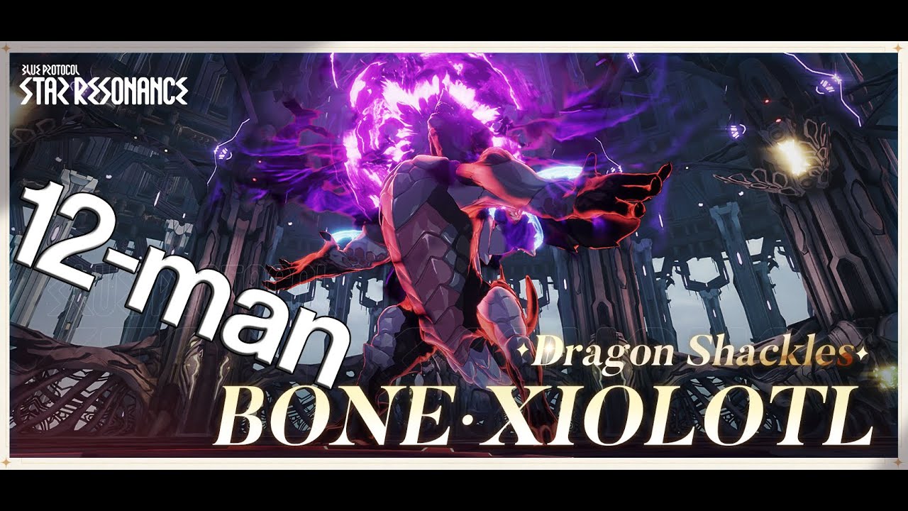【Blue Protocol: Star Resonance】 BONE • XIOLOTL Hard Mode 12-man (Concerto Performer PoV)