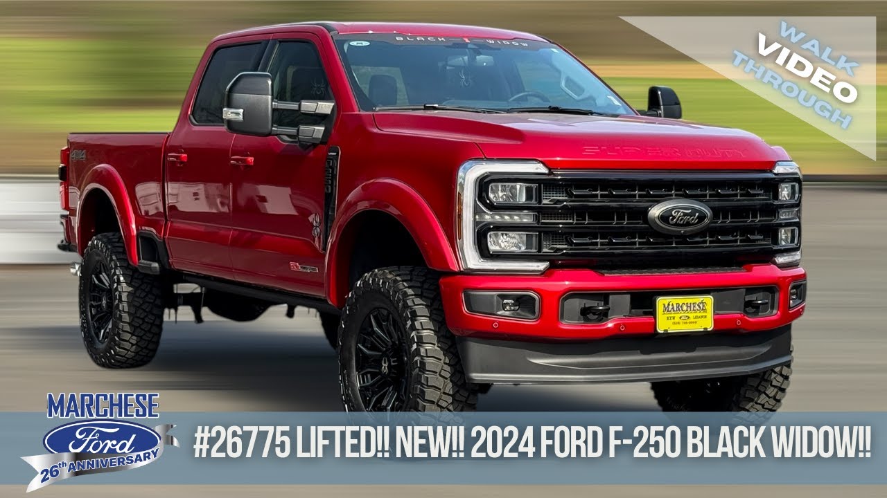 LIFTED DIESEL TRUCK!! BLACK WIDOW!! BRAND NEW!! 2025 FORD F250 LARIAT!!