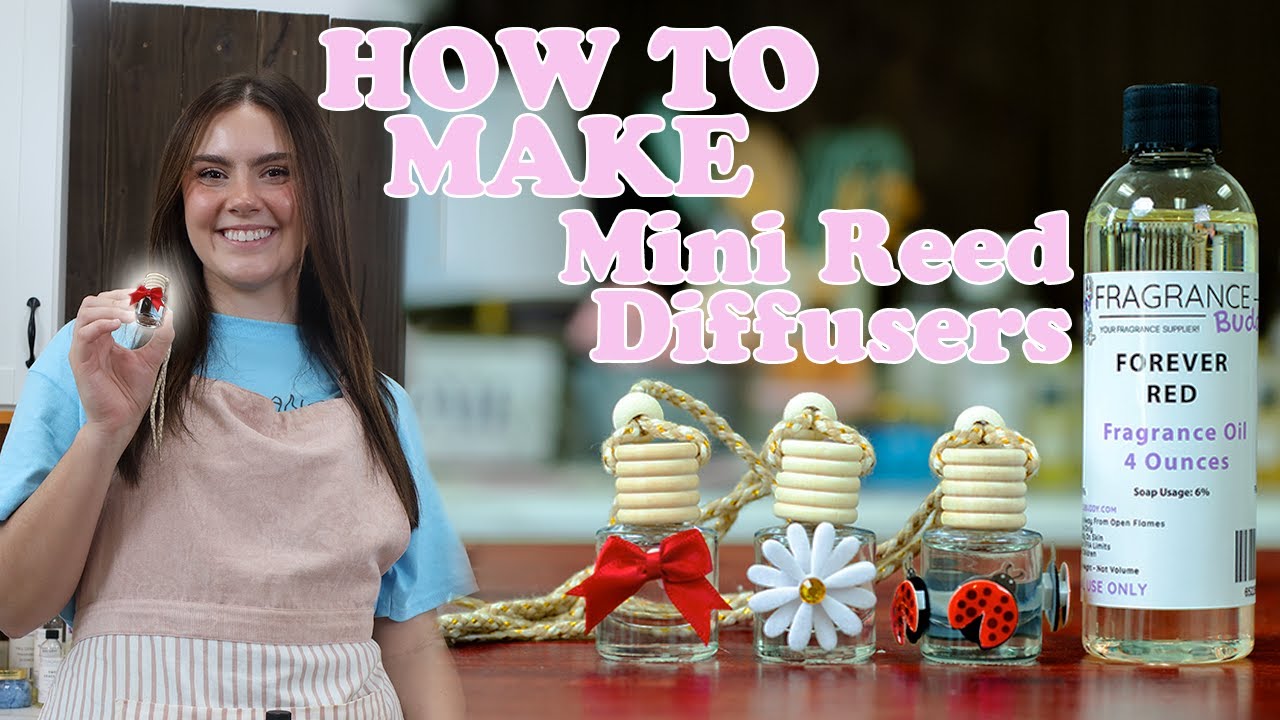 How to Make Mini Car Reed Diffusers