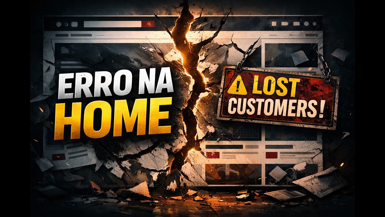 O erro fatal da página inicial do seu site (e como corrigir)