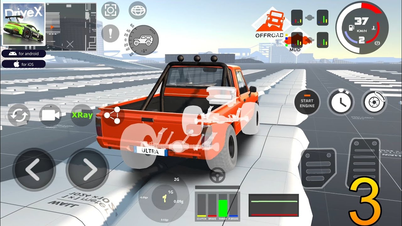 drive x car crash simulator  Gameplay Walkthrough Part 3 (iOS, Android
