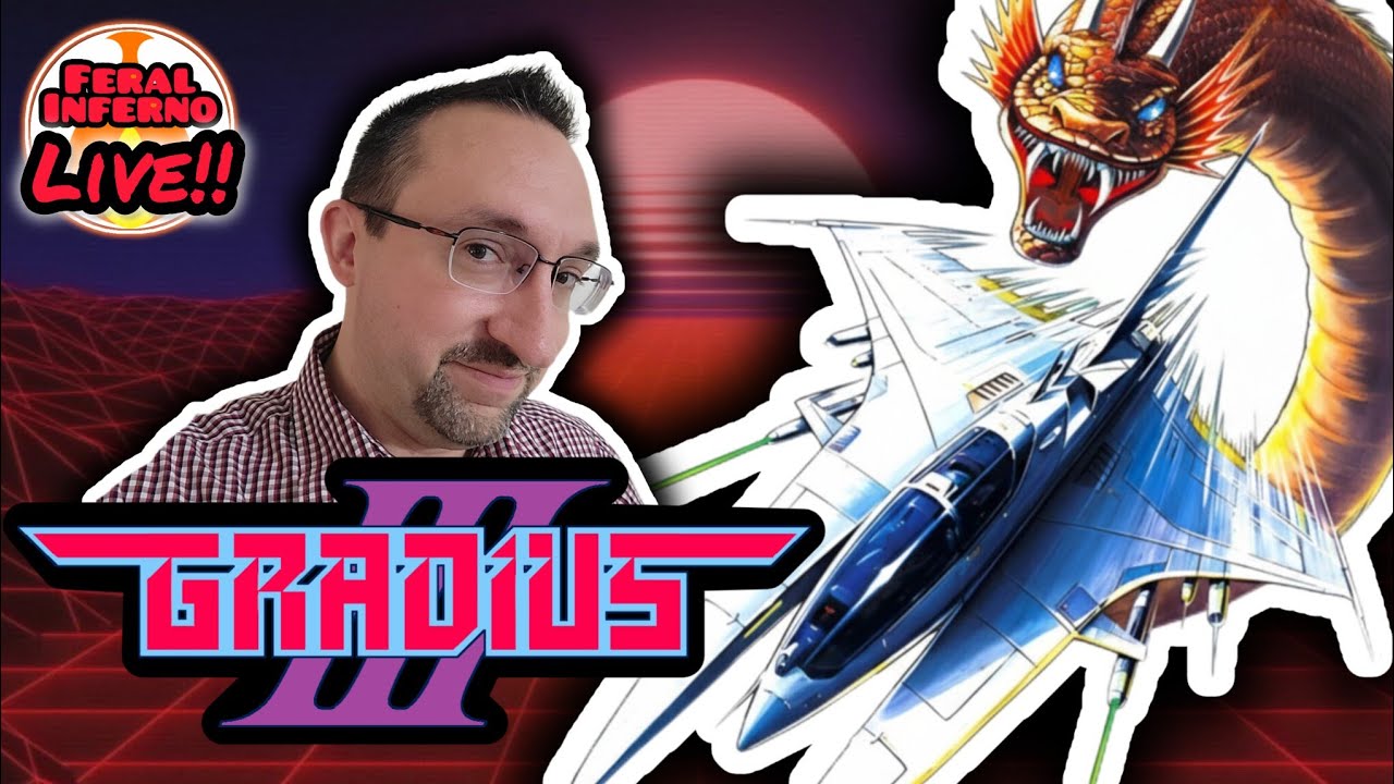 Gradius III (SNES) - Full Playthrough - FeralInferno Live!!