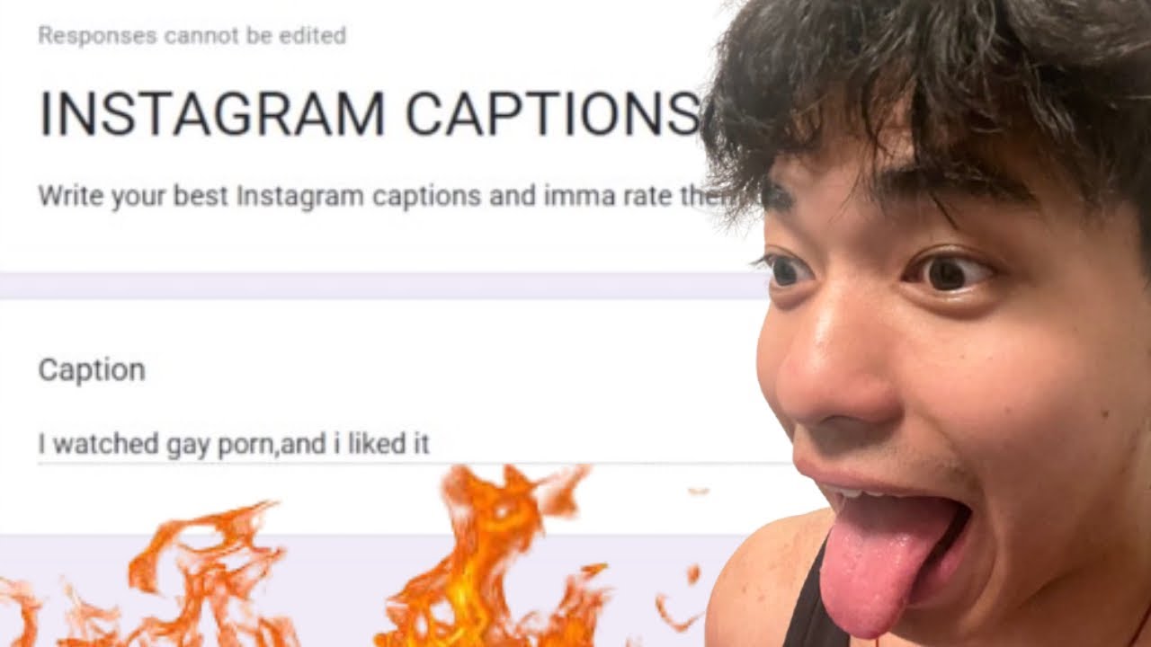 NEVER LETTING MY VIEWERS MAKE INSTAGRAM CAPTIONS ANYMORE…