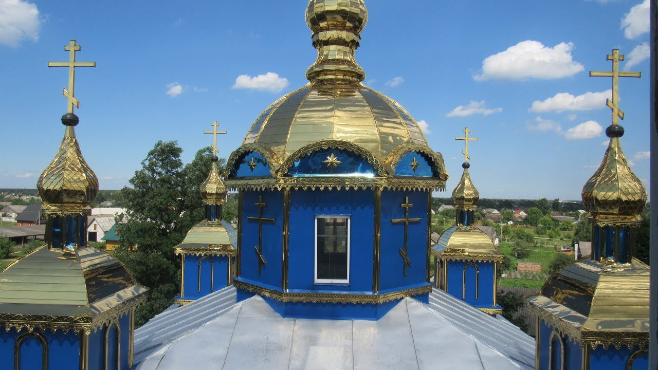 Перша служба рідною мовою в церкві Благовіщення Святої Богородиці села Раків-Ліс 24.03.2019