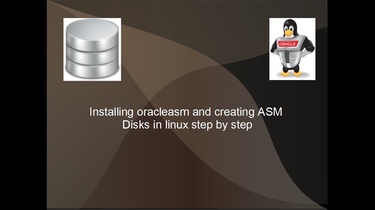 Creating ASM disks using oracleasm step by step in linux.