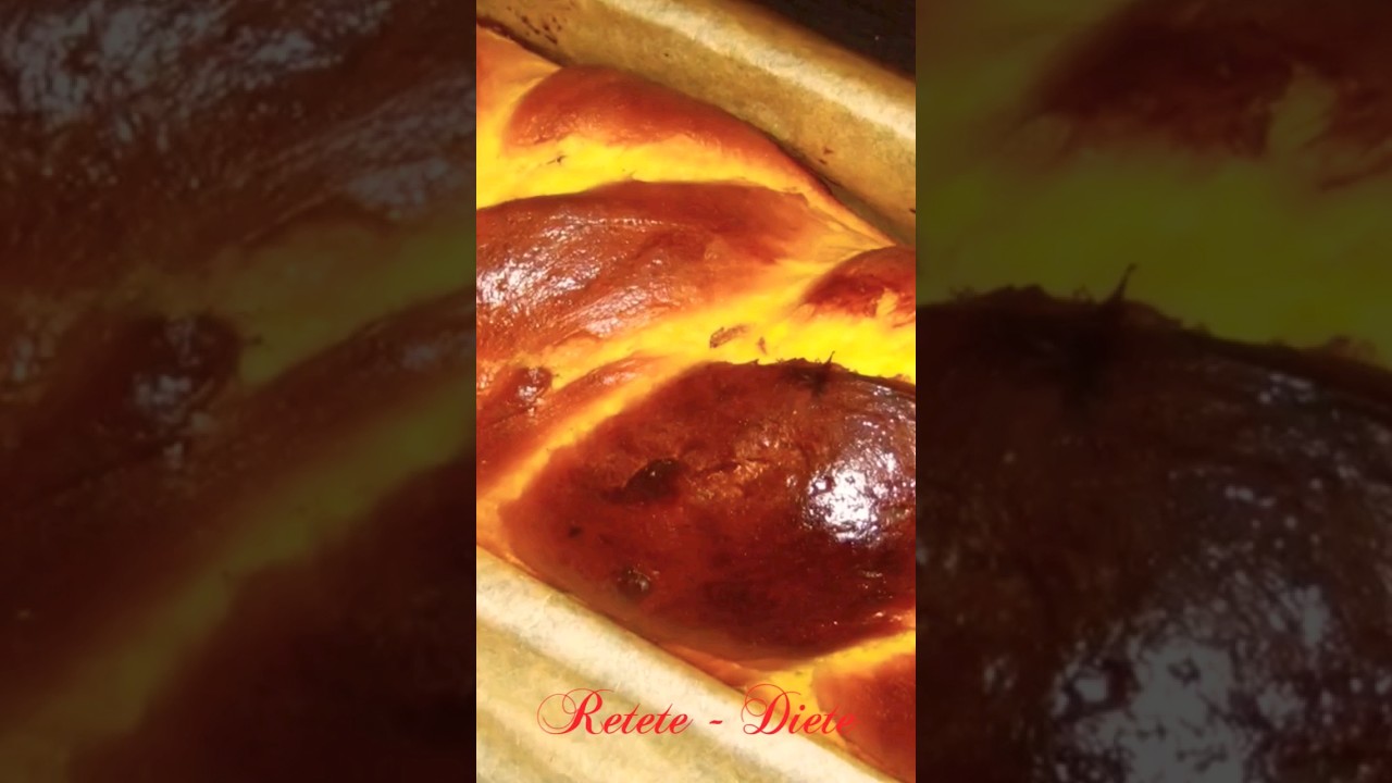 Cel mai pufos cozonac și atât de ușor de făcut, cu nucă și rahat!