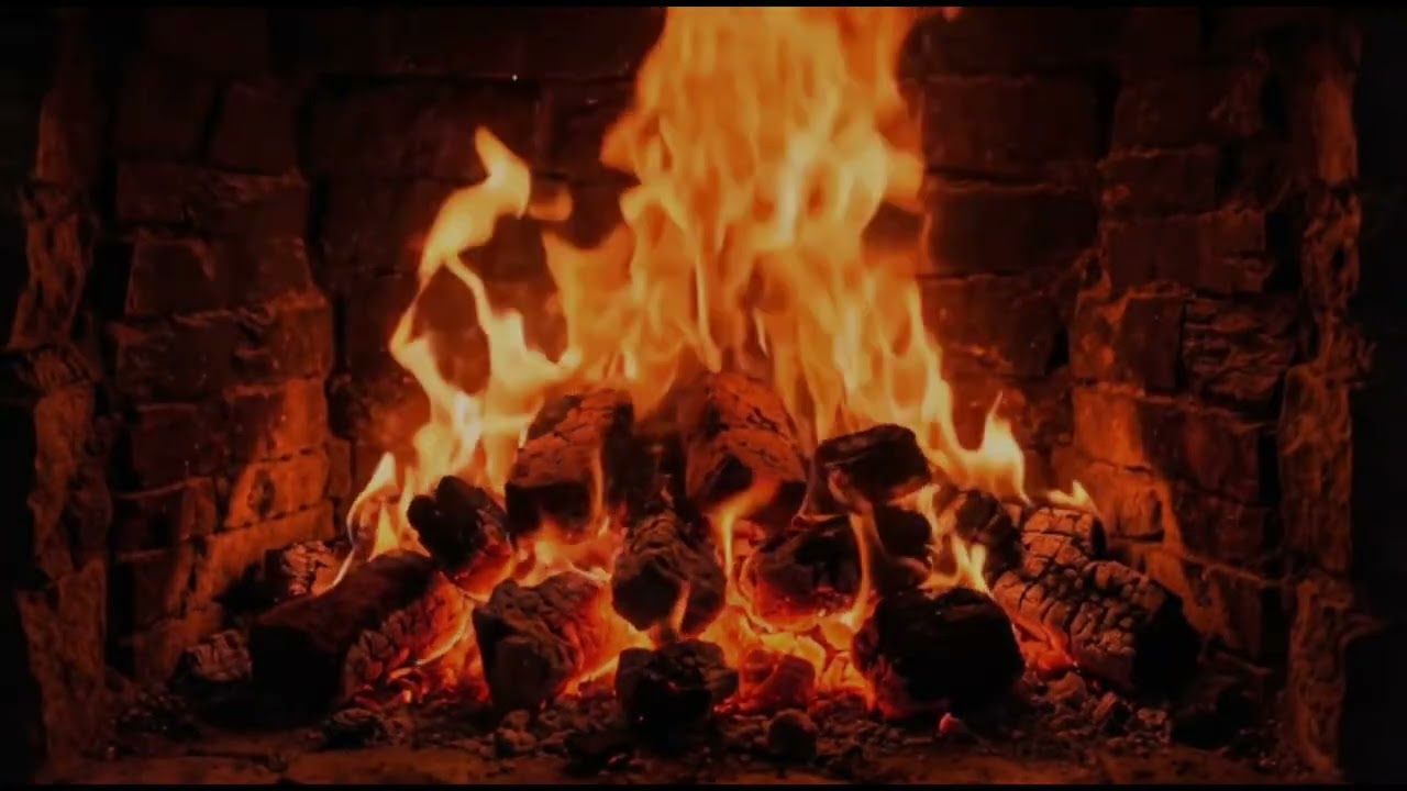 🔥 Peaceful Fireplace Ambience – Soothing Crackling Fire Sounds for Relaxing Nights and Deep Sleep