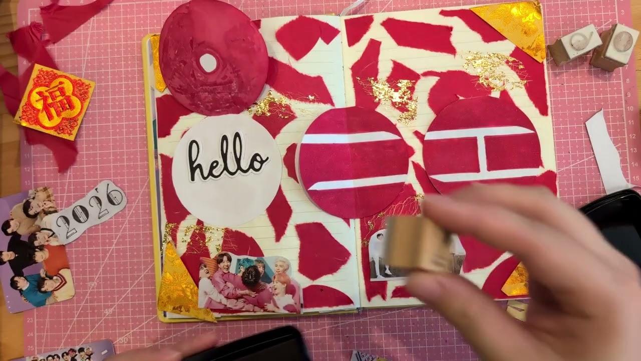 BTS Journal With Me ✨ | “BTS in the Post” Project — My First Entry 💜