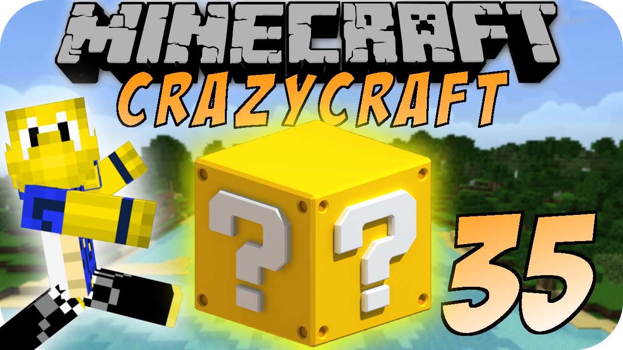 Minecraft CHAOS CRAFT #35 - Lucky Blocks!