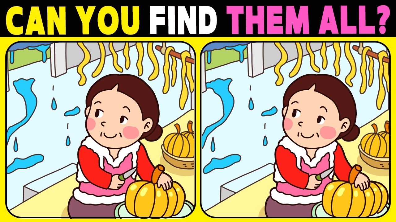 【Spot the difference】Can you find it? Only genius find the difference. No.1270