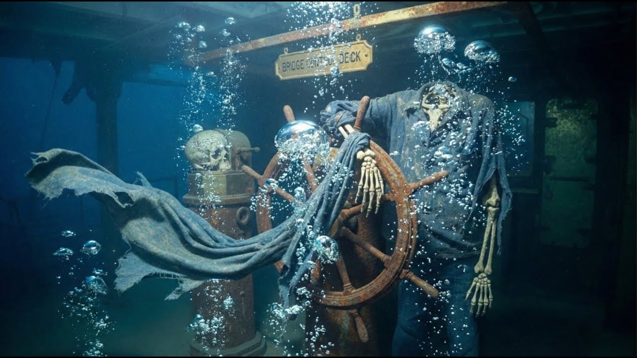 Exploring Turkish Baths Of Titanic After 113 Years — Rare Underwater Footage & History”