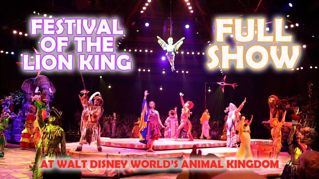 THE FESTIVAL OF THE LION KING | FULL SHOW | ANIMAL KINGDOM @ WALT DISNEY WORLD