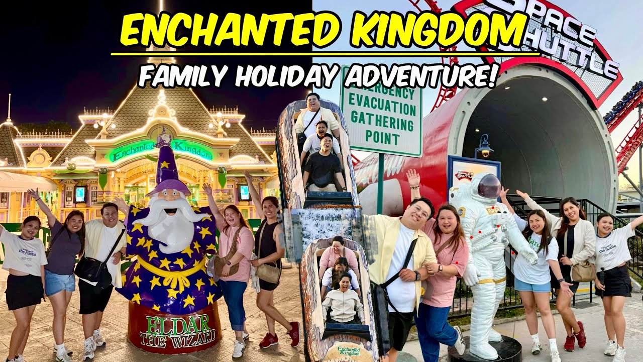 Fun day at Enchanted Kingdom with the Fam! March 2026 Vlog