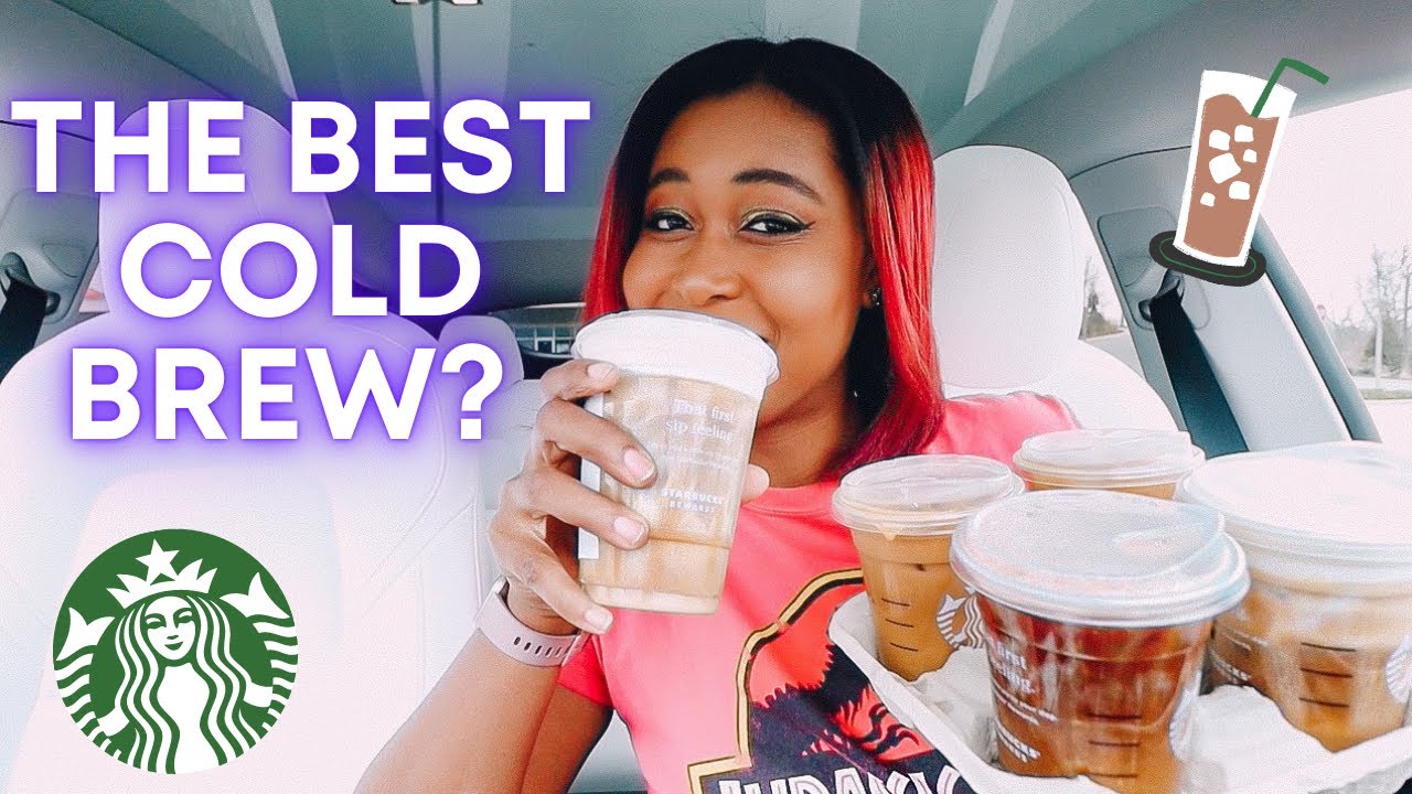 Trying Every Starbucks Cold Brew Coffee | Cold Brew Coffee Review