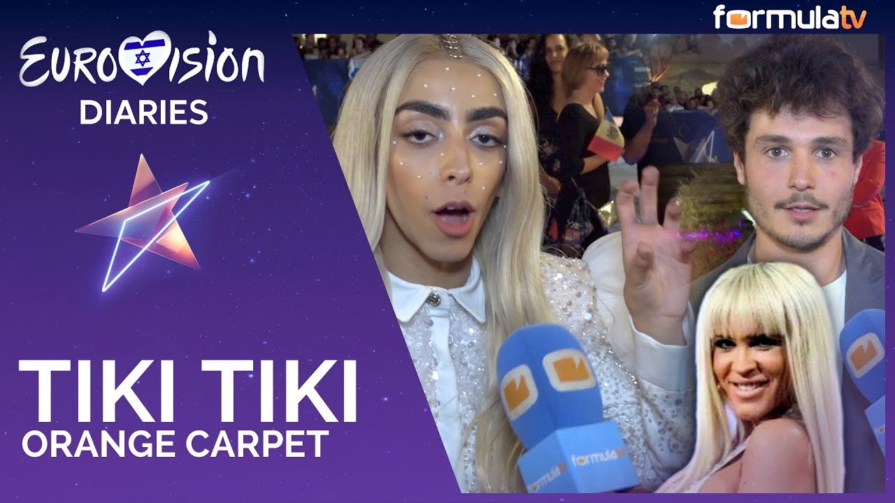 Tiki tiki en Eurovisión 2019: Los representantes imitan a Ylenia en la alfombra naranja