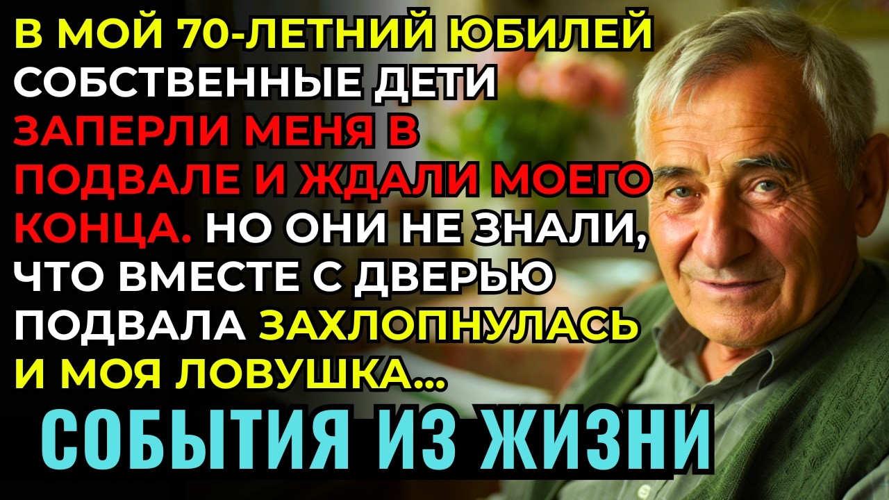 ДЕТИ ЗАПЕРЛИ меня в подвале и ждали моего конца. Но вместе с этой дверью ЗАХЛОПНУЛАСЬ И МОЯ ЛОВУШКА