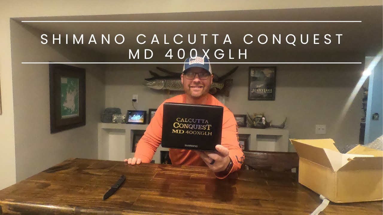 2023 Shimano Calcutta Conquest MD 400XGLH Unboxing
