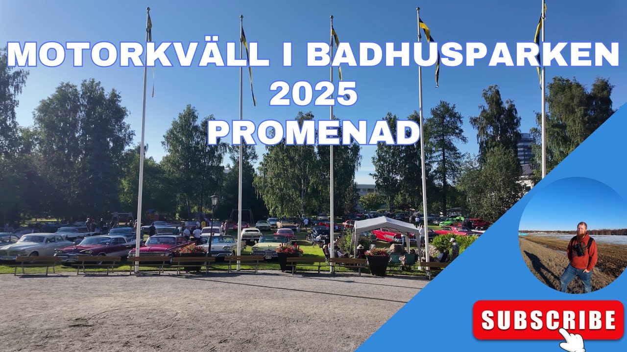 Motorkväll i Badhusparken 2025