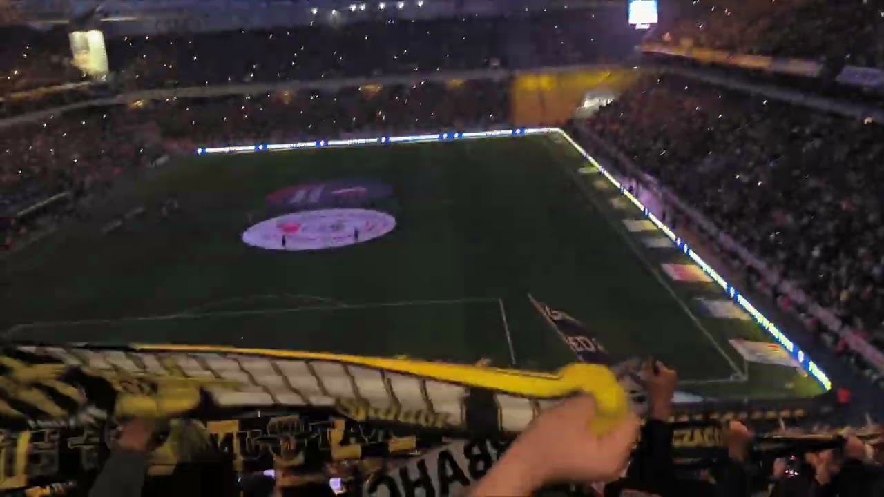 Fenerbahçe 3-1 Kasımpaşa Holigan, son Mohikan ve takımların sahaya çıkışı tribün çekimi