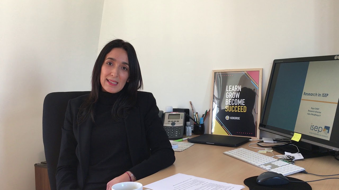 Interview de Raja Chiky, directrice de la Recherche à l'ISEP
