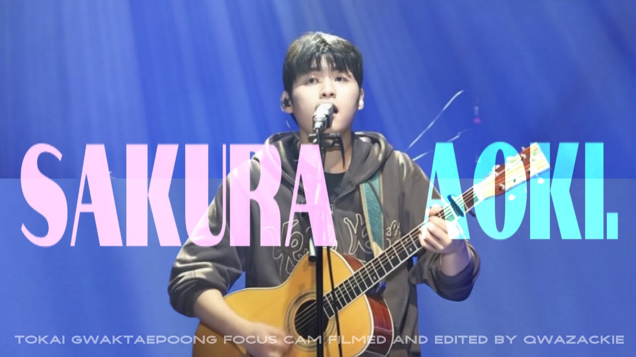 [4K] 260221 Tokai (토카이) Sakura + Aoki. 곽태풍 직캠 | GWAKTAEPOONG FOCUS | 2026 Tokai 단독공연 〈청춘작열 : 靑春灼熱〉