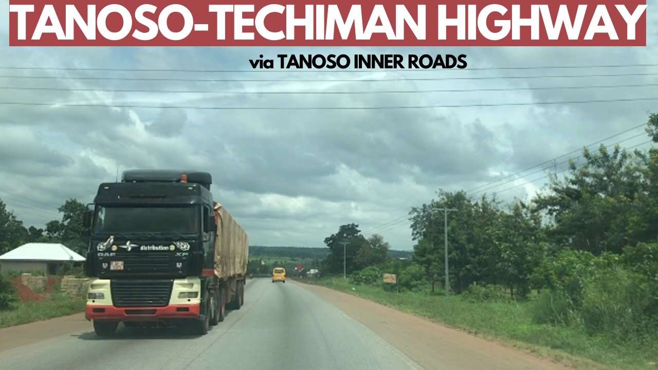 Techiman - Tanoso Highway & Tanoso Inner Roads in Ghana