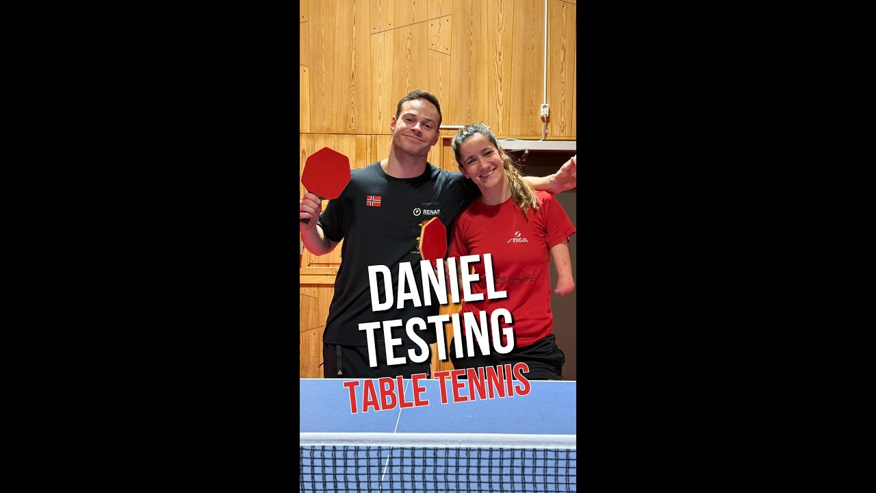 Daniel Testing - Table Tennis with Aida Dahlen