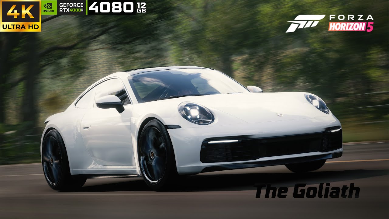 Forza Horizon 5 | The Goliath | Porsche 911 Carrera S | 4K Ultra Maximum Settings | Gameplay