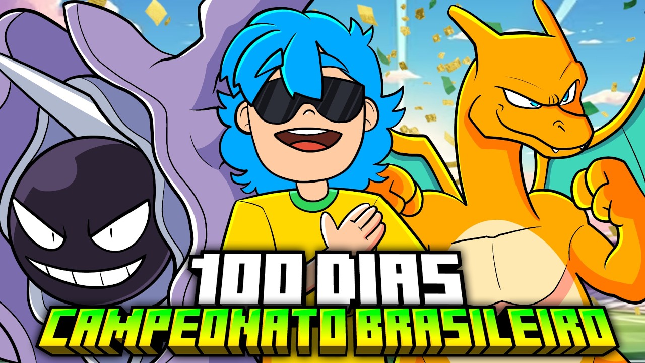SOBREVIVI 100 DIAS NO CAMPEONATO BRASILEIRO DE PIXELMON - O FILME