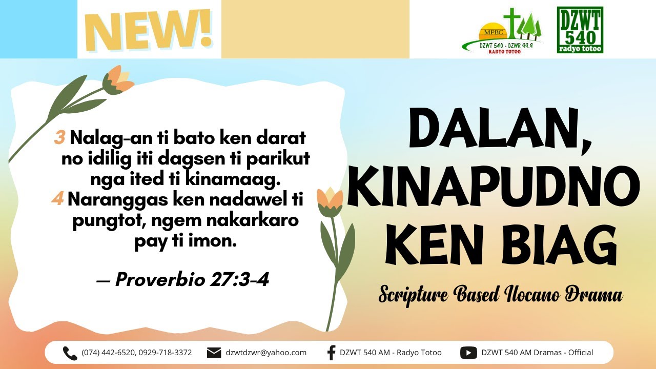 Dalan, Kinapudno ken Biag - December 28, 2024 #DZWTDramasOfficial