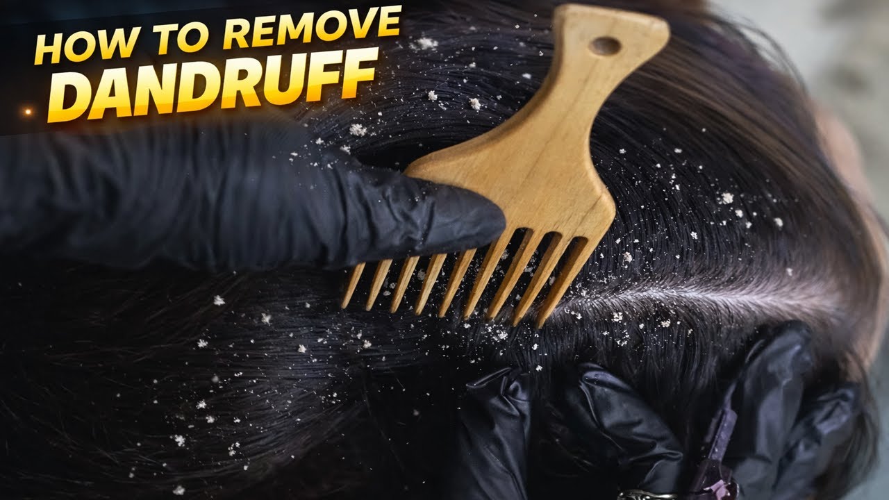 Gentle ASMR Scalp Cleaning and Hair Care | Night Relaxation Routine